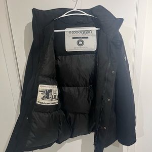 Manteau toboggan noir